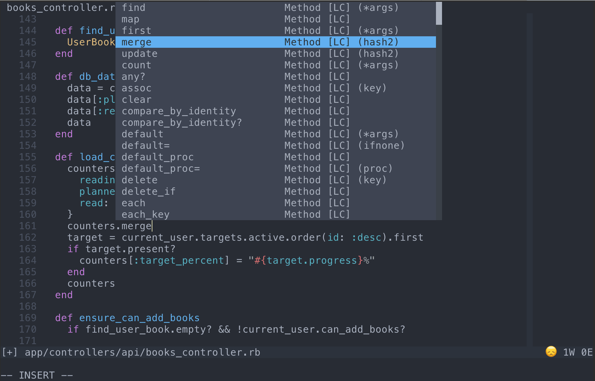 Here's How My Vim Looks Like